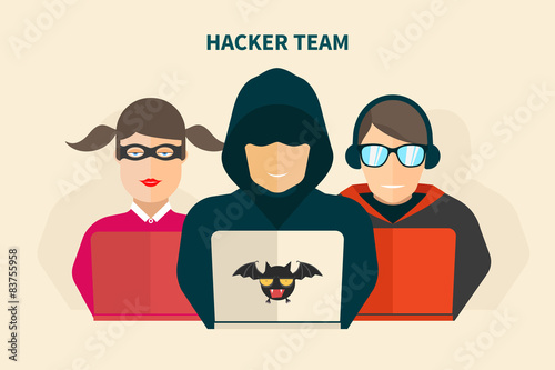 Hacker team - hacker, fraud, programmer