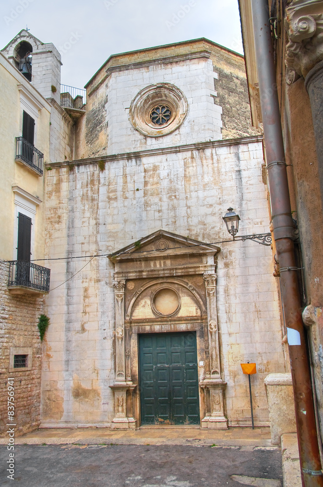 Church of St. Maria di Porta Santa. Andria. Puglia. Italy. 