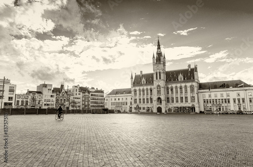 SINT NIKLAAS, BELGIUM, MAY 3, 2013: Town Hall of Sint-Niklaas an