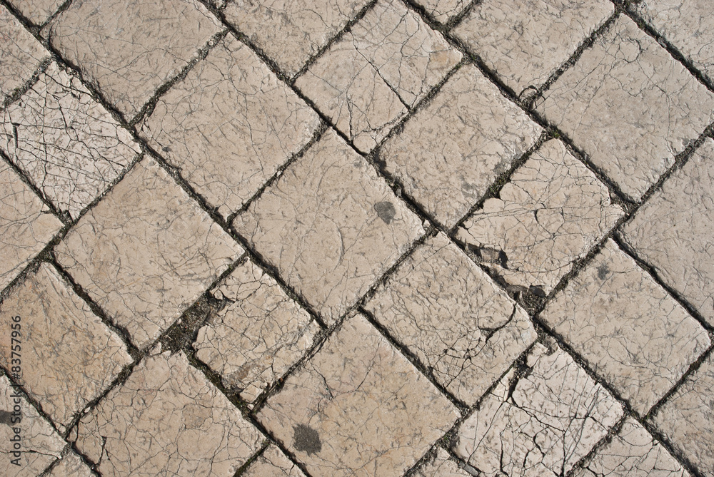 Obraz premium Cracked Stone Plates background