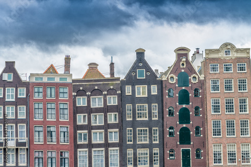 Classic architecture of Amsterdam, The Netherlands