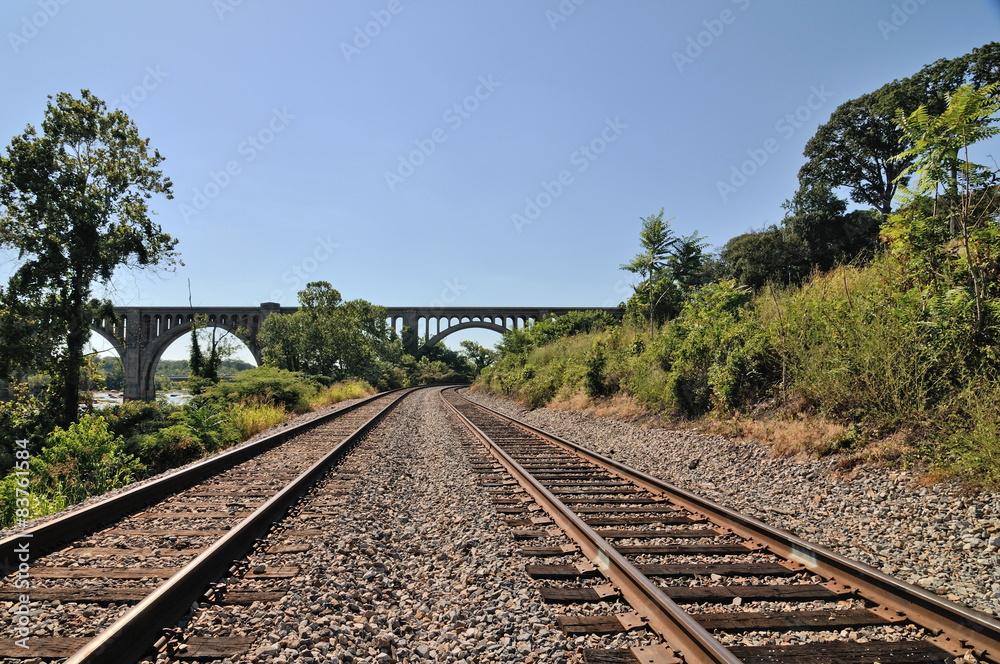 Fototapeta premium Train tracks
