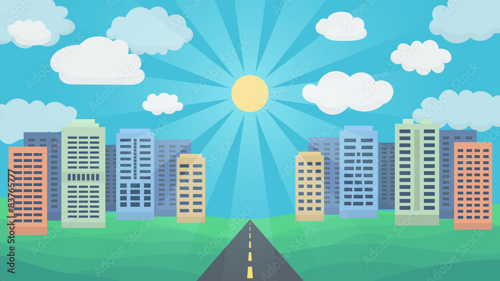 Obraz premium Landscape Background