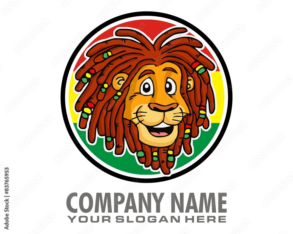 lion dreadlocks reggae