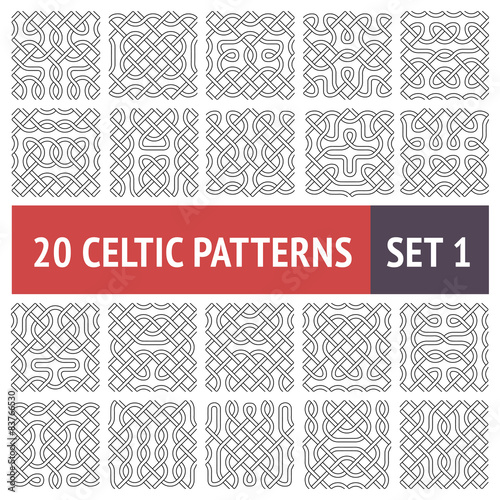 Celtic Patterns Set