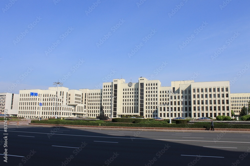 Здание Правительства Беларуси