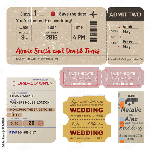 World traveler tickets collection