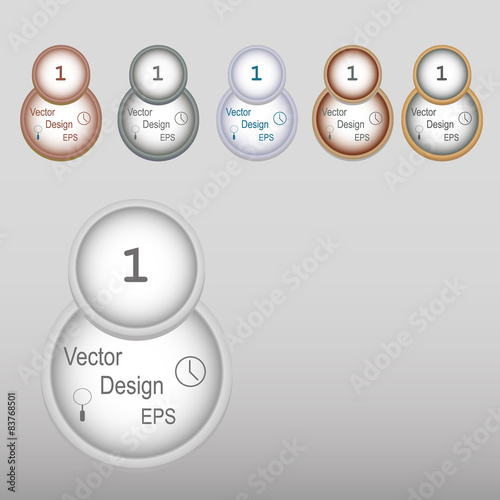 info graphics circles