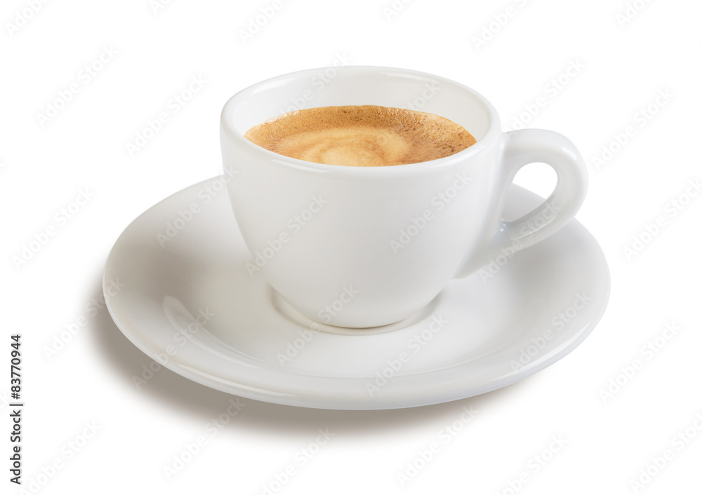 Naklejka premium Włoska kawa espresso - włoska kawa espresso