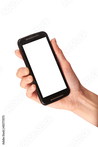 Wallpaper Mural Hand holding mobile phone Torontodigital.ca