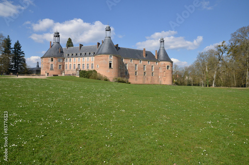 Yonne, the picturesque castle of Saint Fargeau photo