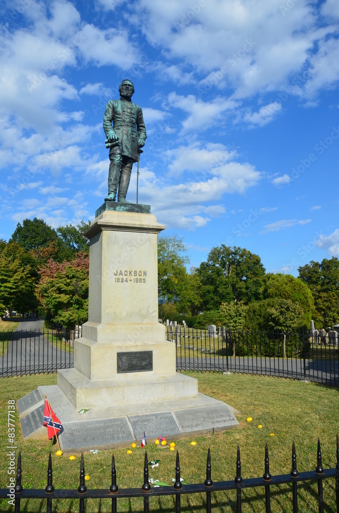 General Stonewall Jackson Grave and Statue