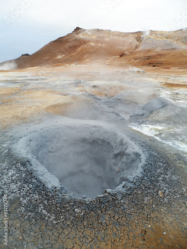 Islande, Site volcanique photo