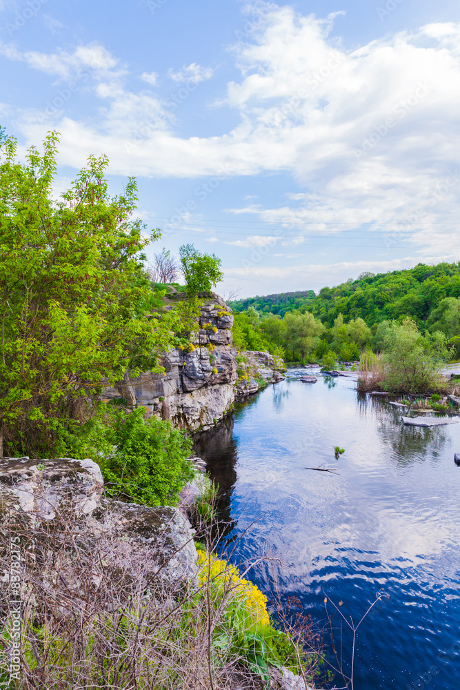 Naklejka premium landscape canyon