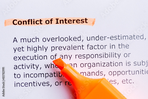 conflict of interest
