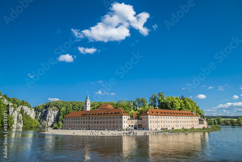 Kloster Weltenburg bei Kehlheim in der Donauschleife photo