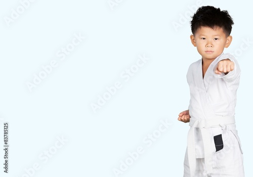 Karate, Child, Martial Arts.