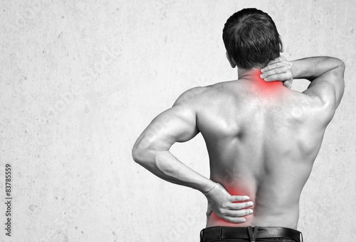 Pain, painful, painfulness. photo