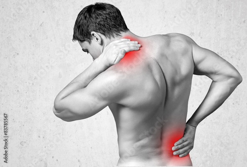 Pain, painful, painfulness. photo