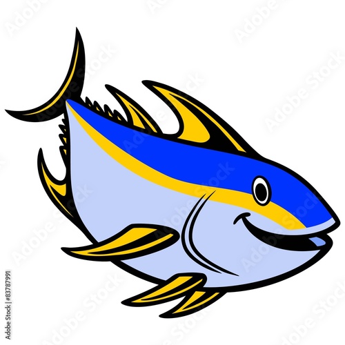 Yellowfin Tuna Diving