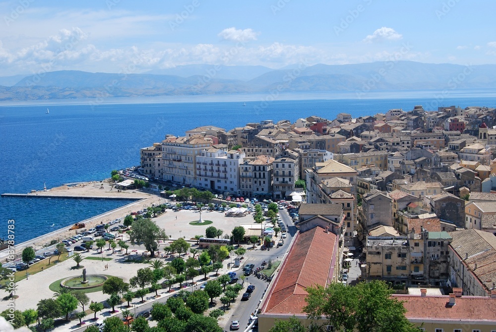 Kerkyra - the capital of Corfu