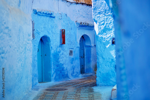 Street in Chefchaouen, Morocco © Ekaterina Pokrovsky