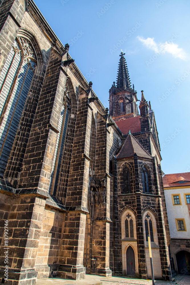 Obraz premium Cathedral in Albrechtsburg castle