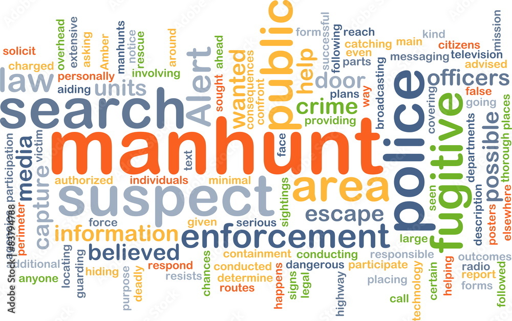Manhunt background concept