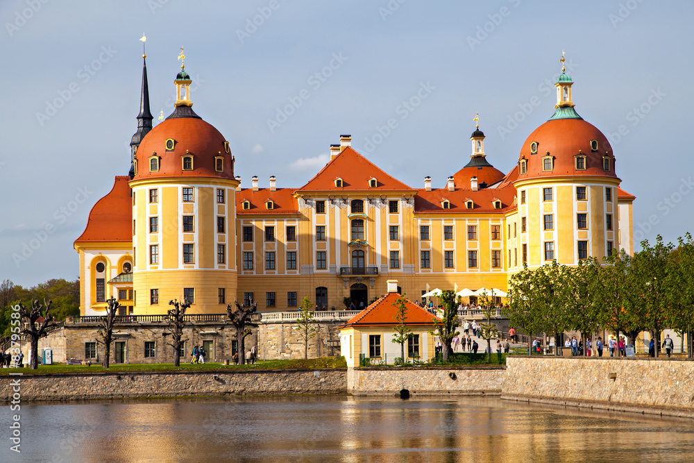 Obraz premium Moritzburg Castle today