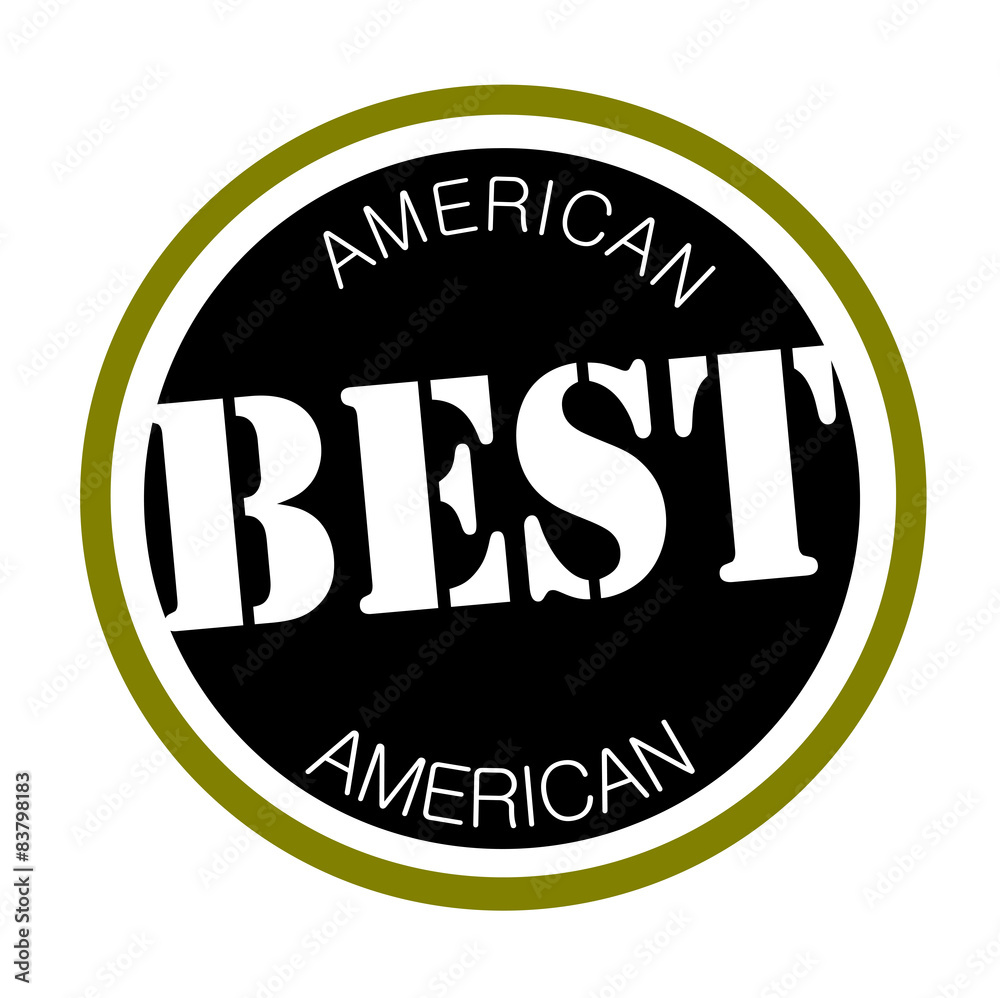 american best design label