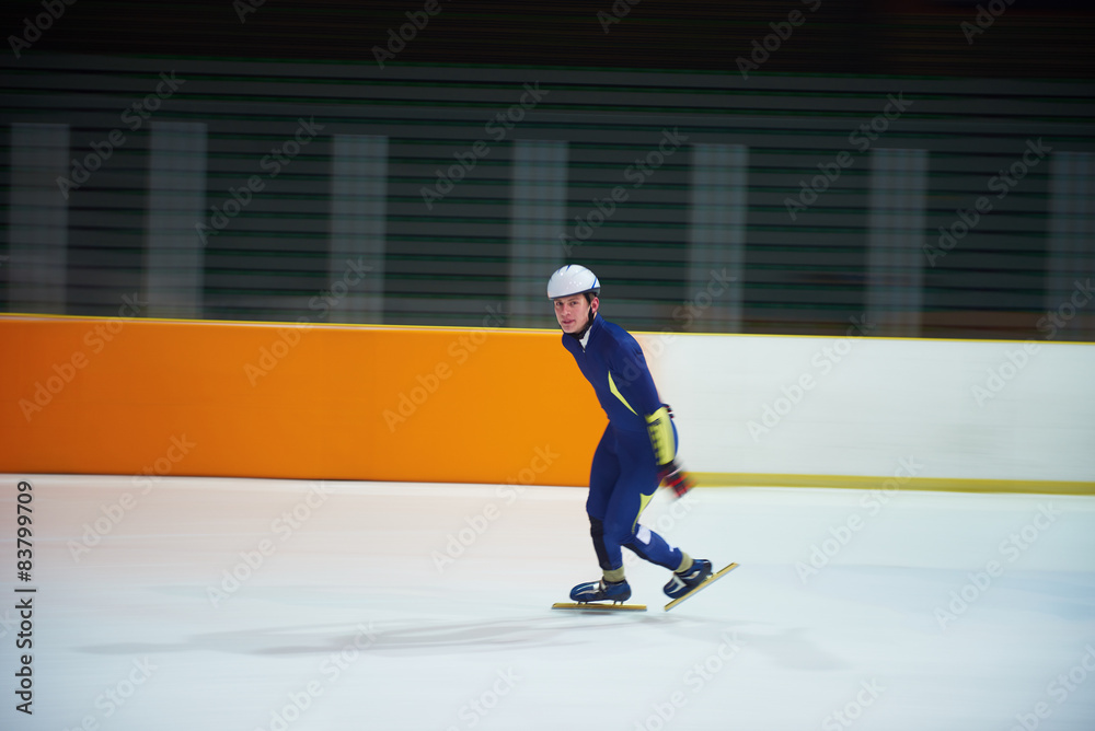 Obraz premium speed skating