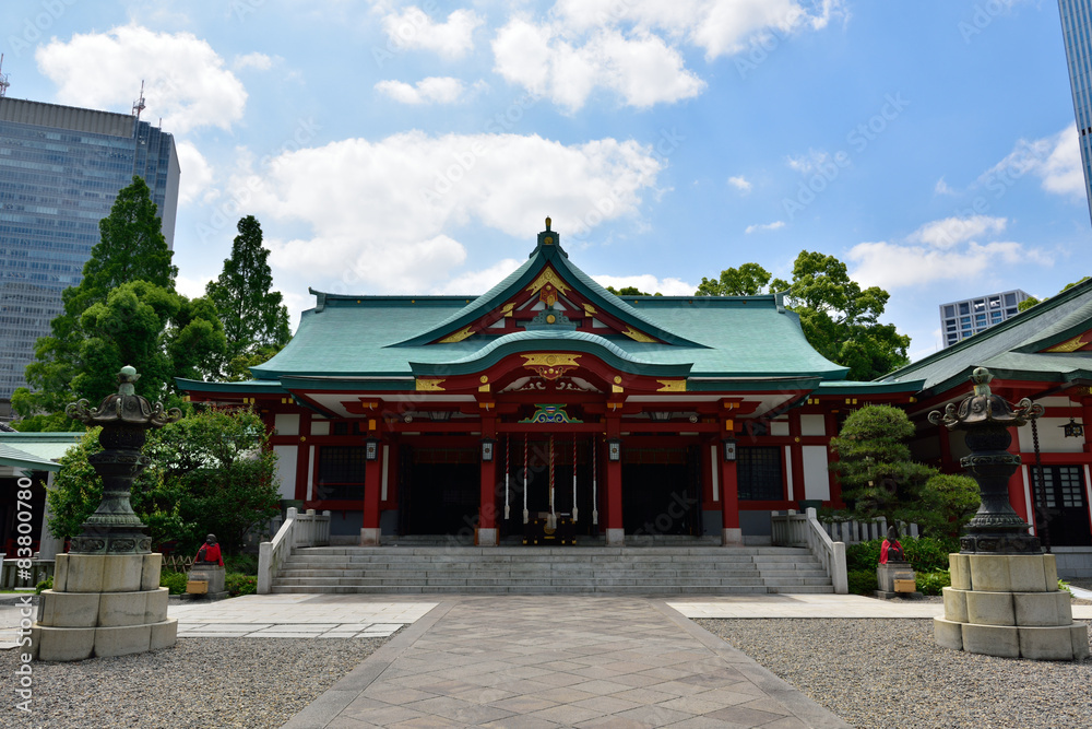 日枝神社　社殿