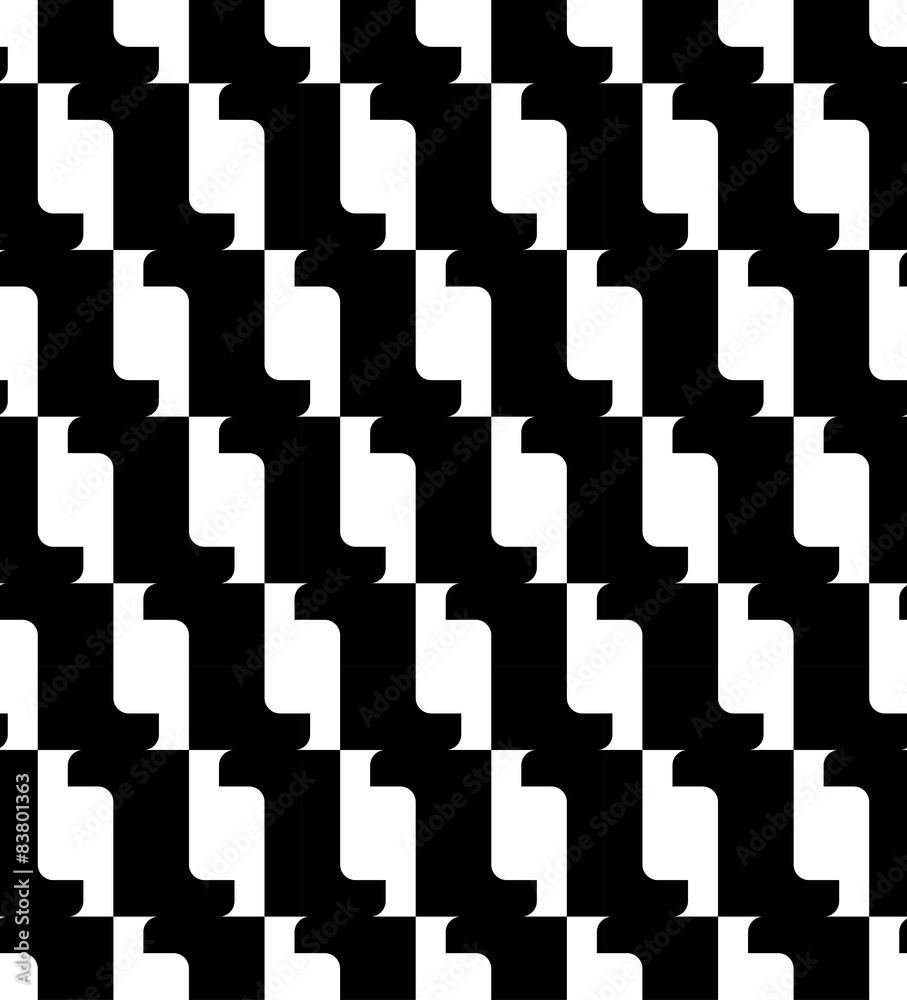 Black and white geometric seamless pattern, abstract background. Black and white geometric seamless pattern, abstract background.