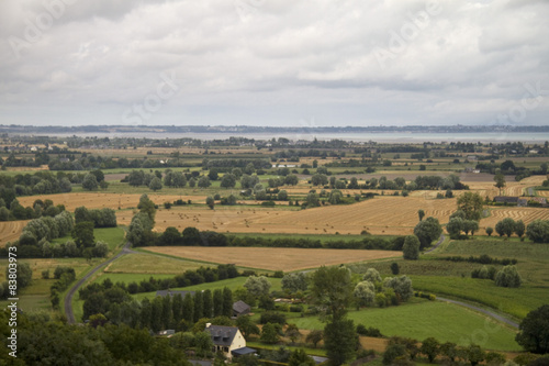 Campagna nei pressi di Mont-Saint-Michel