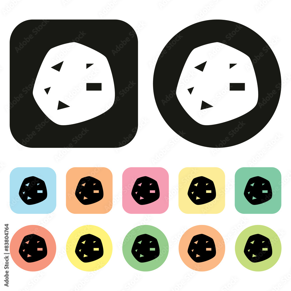 Fototapeta premium Potato icon