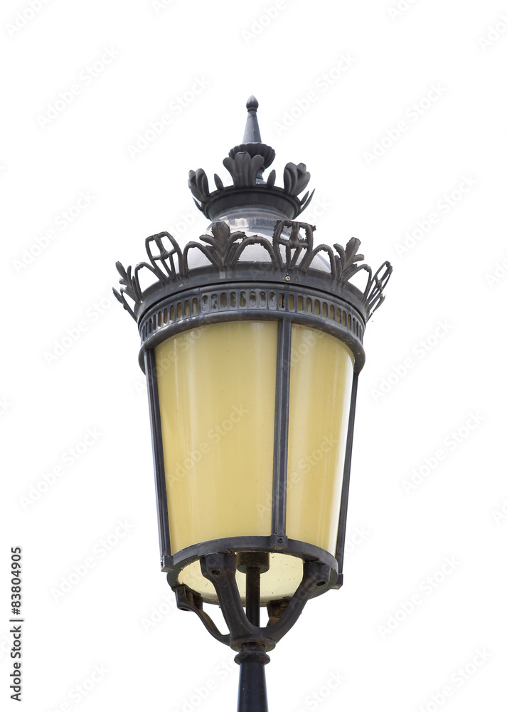 Antique lamp post