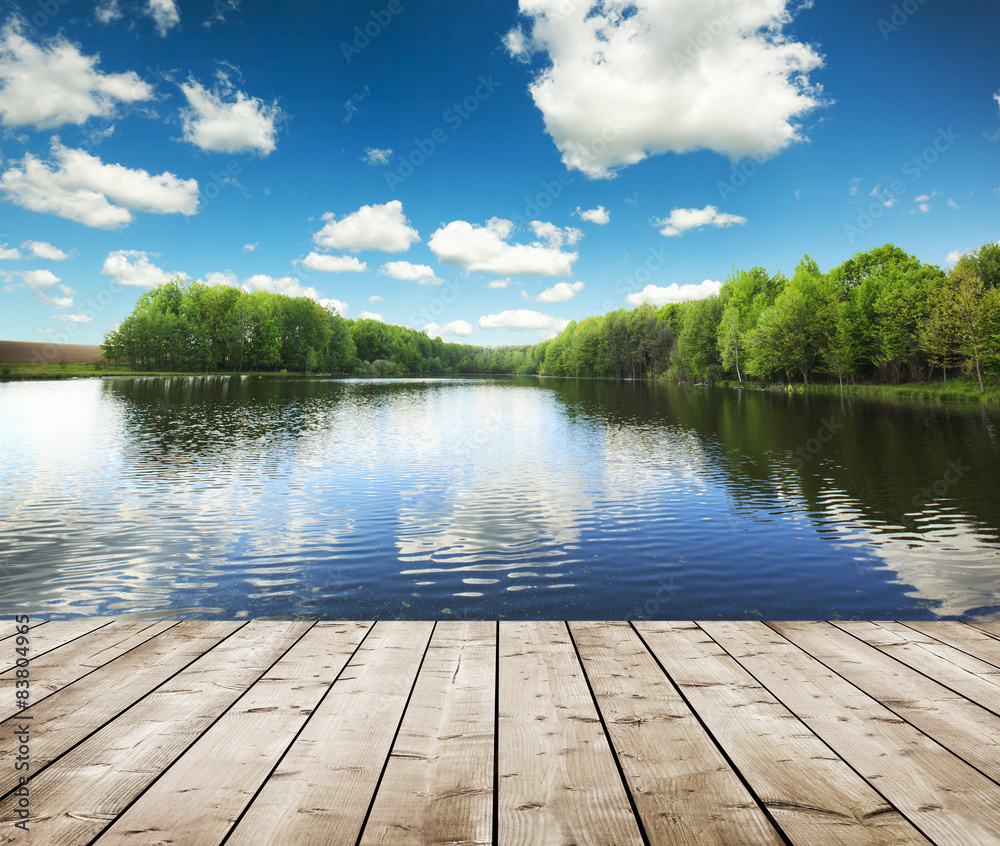 Fototapeta premium Lake