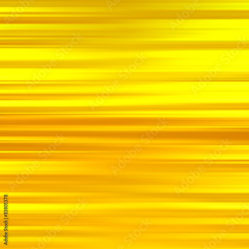 Gold waves background. Metal plate with reflected light. 