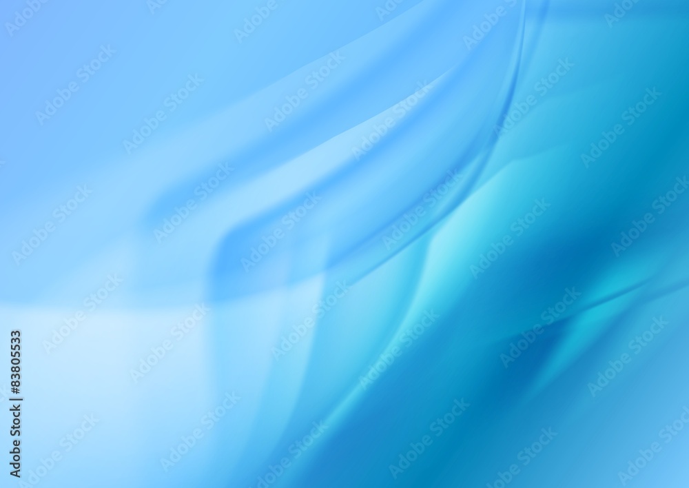 Fototapeta premium Futuristic smooth waves abstract bright background