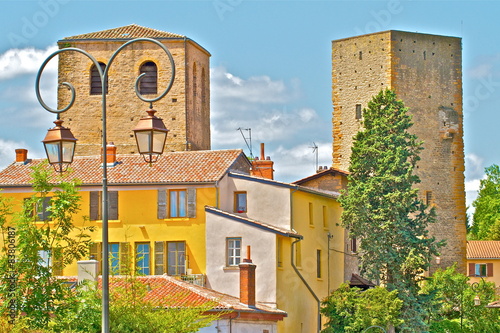 saint cyr mont d'or lyonnais  chateaux