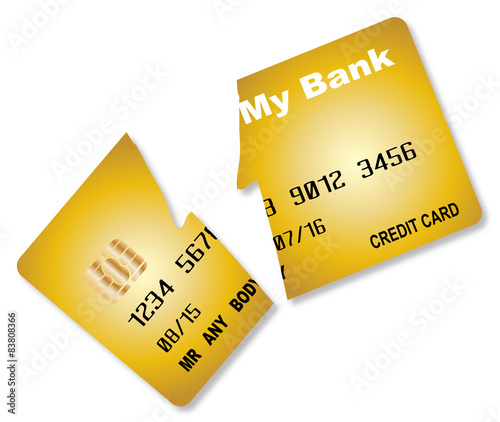 Cut Credit Card