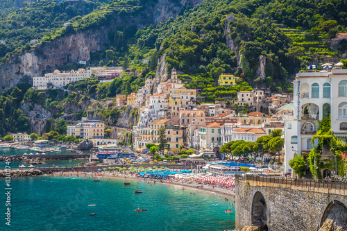Town of Amalfi, Amalfi Coast, Campania, Italy photo