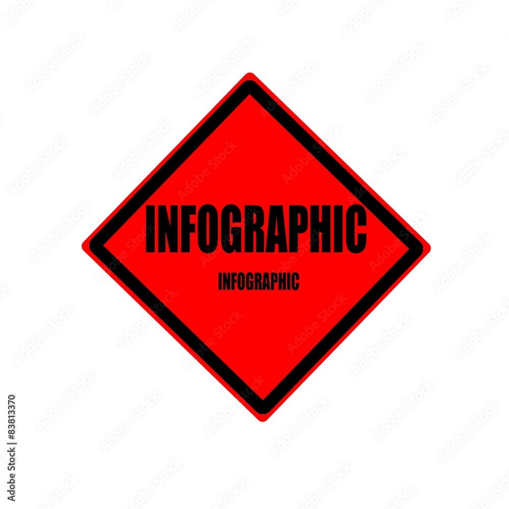 Infographic black stamp text on red background Infographic black stamp text on red background