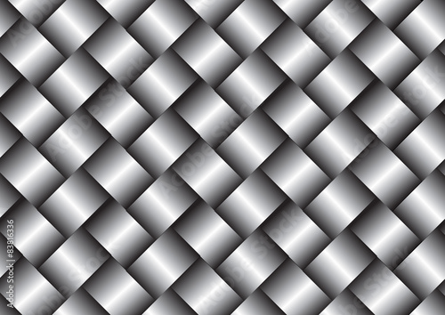 Vector : Metal weave surface texture background