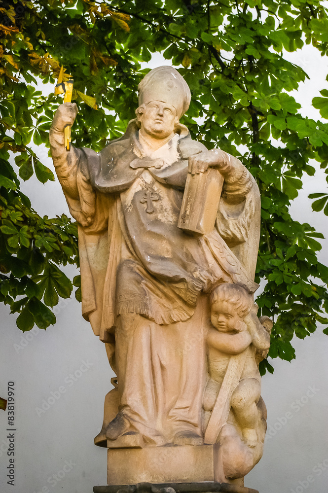 Religious sculpture in Tabor city
