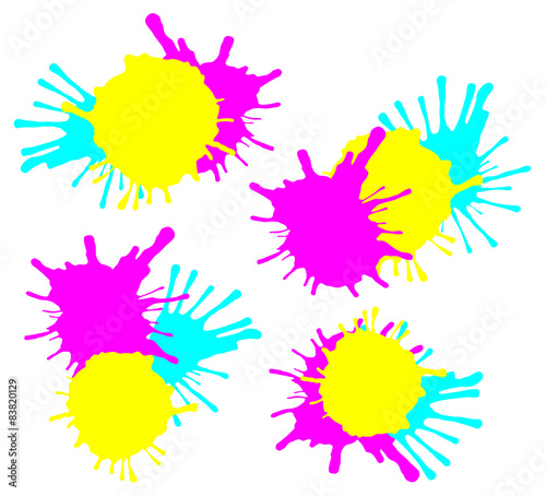 Color Splashes CMY