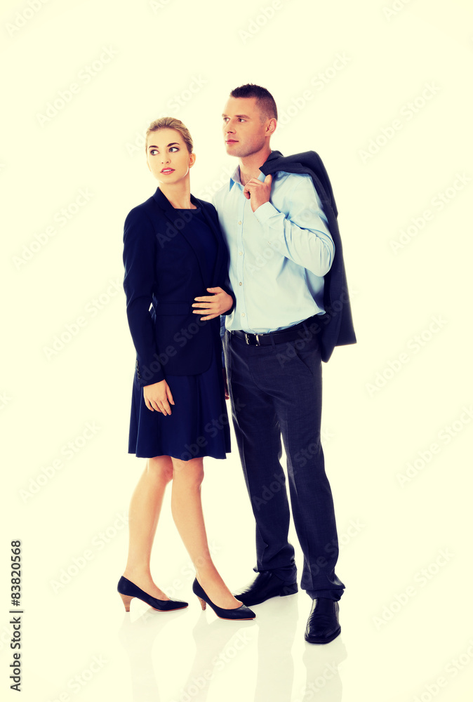 Couple wondering about their corporation Couple wondering about their corporation