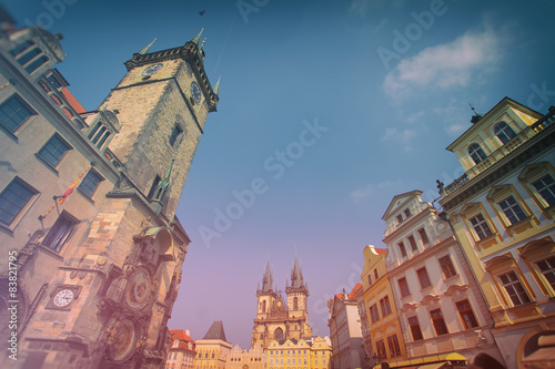 Prague through the eyes of birds