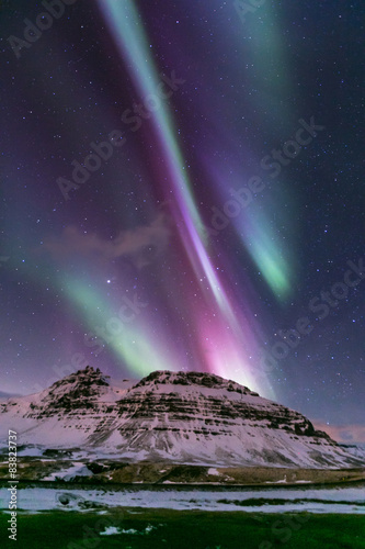 Northern Light Aurora Iceland