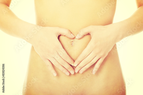 Wallpaper Mural Naked belly Torontodigital.ca